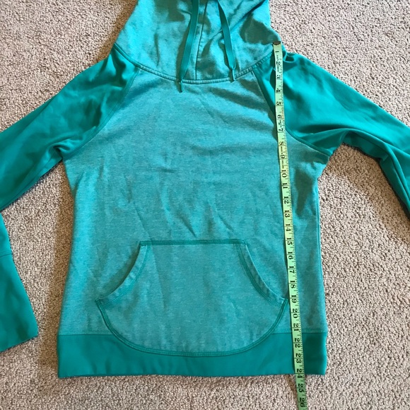 Champion Duo Dry Green Two Tone Hoodie, EUC, M - Picture 7 of 14